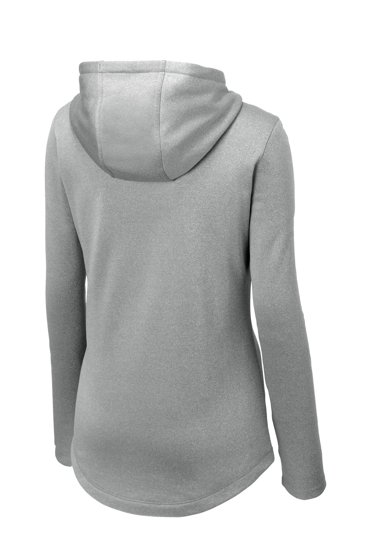 Sport-Tek  Women's PosiCharge  Sport-Wick  Heather Fleece Hooded Pullover. LST264