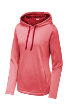 Sport-Tek  Women's PosiCharge  Sport-Wick  Heather Fleece Hooded Pullover. LST264
