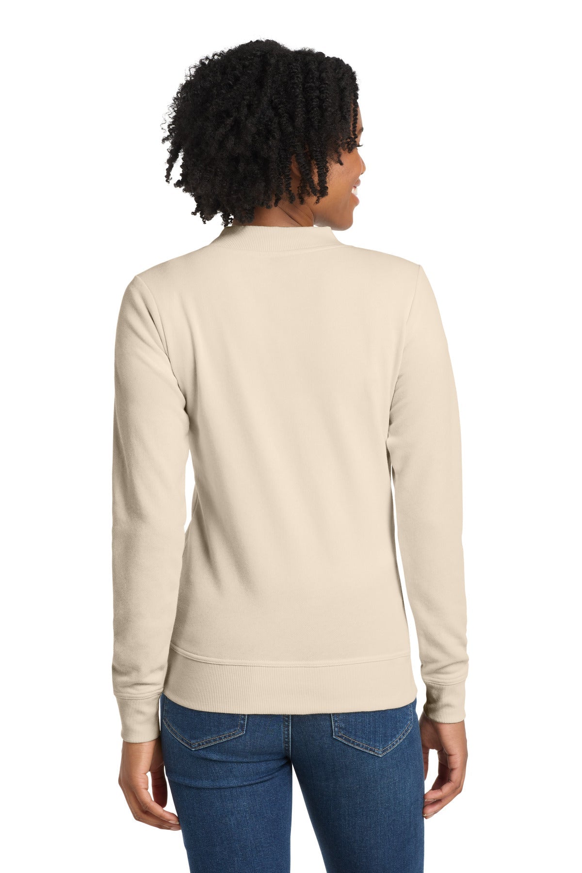 Sport-Tek  Women's Lightweight French Terry Bomber LST274