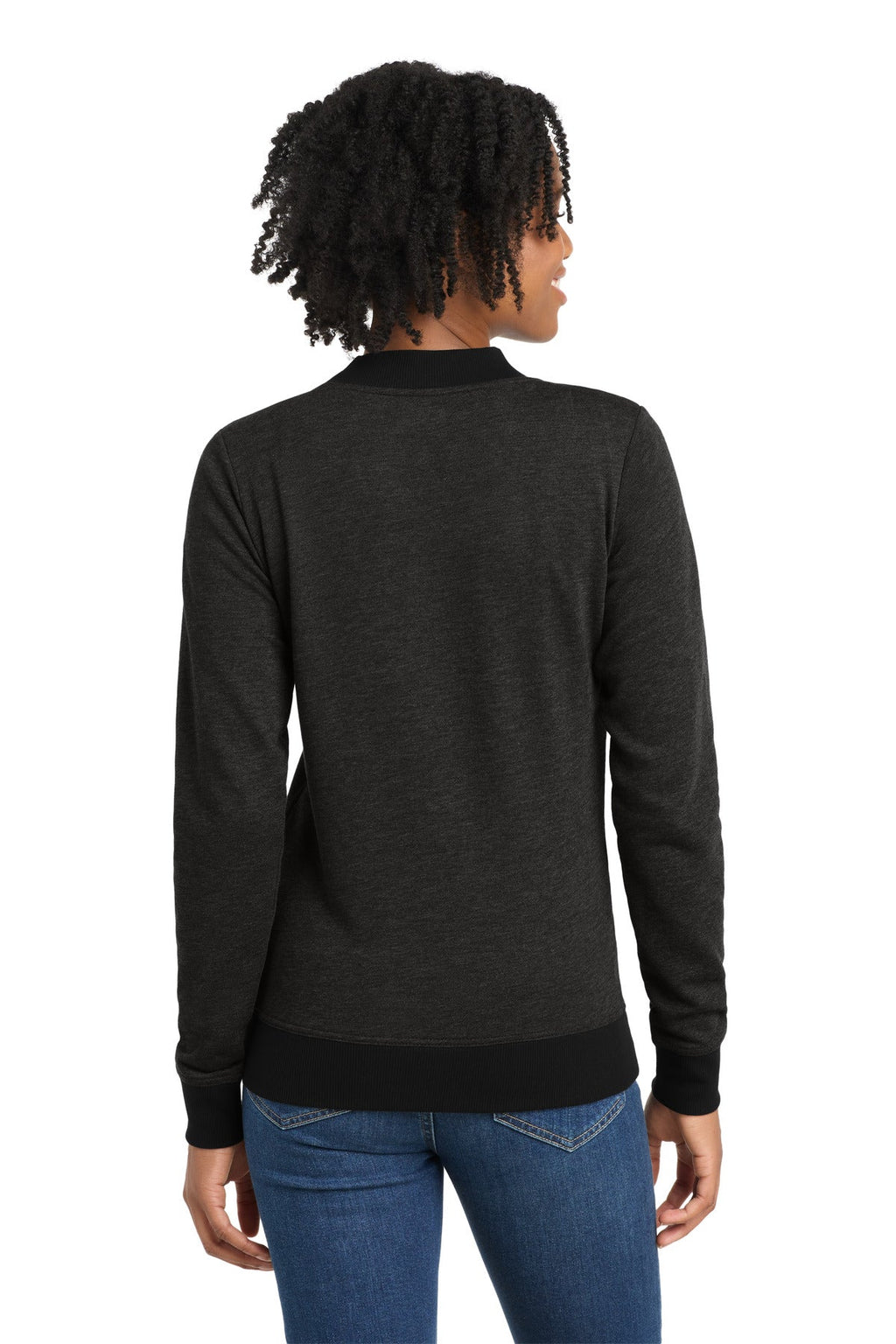 Sport-Tek  Women's Lightweight French Terry Bomber LST274