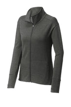 Sport-Tek Women's Sport-Wick Flex Fleece Full-Zip. LST560