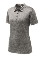 Sport-Tek  Women's PosiCharge  Electric Heather Polo. LST590