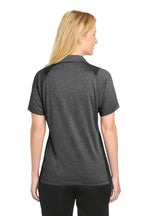 Sport-Tek Women's Heather Colorblock Contender Polo. LST665