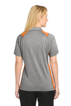 Sport-Tek Women's Heather Colorblock Contender Polo. LST665