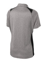 Sport-Tek Women's Heather Colorblock Contender Polo. LST665