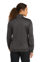 Sport-Tek  Ladies Tricot Sleeve Stripe Track Jacket. LST94