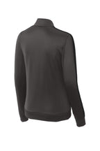 Sport-Tek  Ladies Tricot Sleeve Stripe Track Jacket. LST94