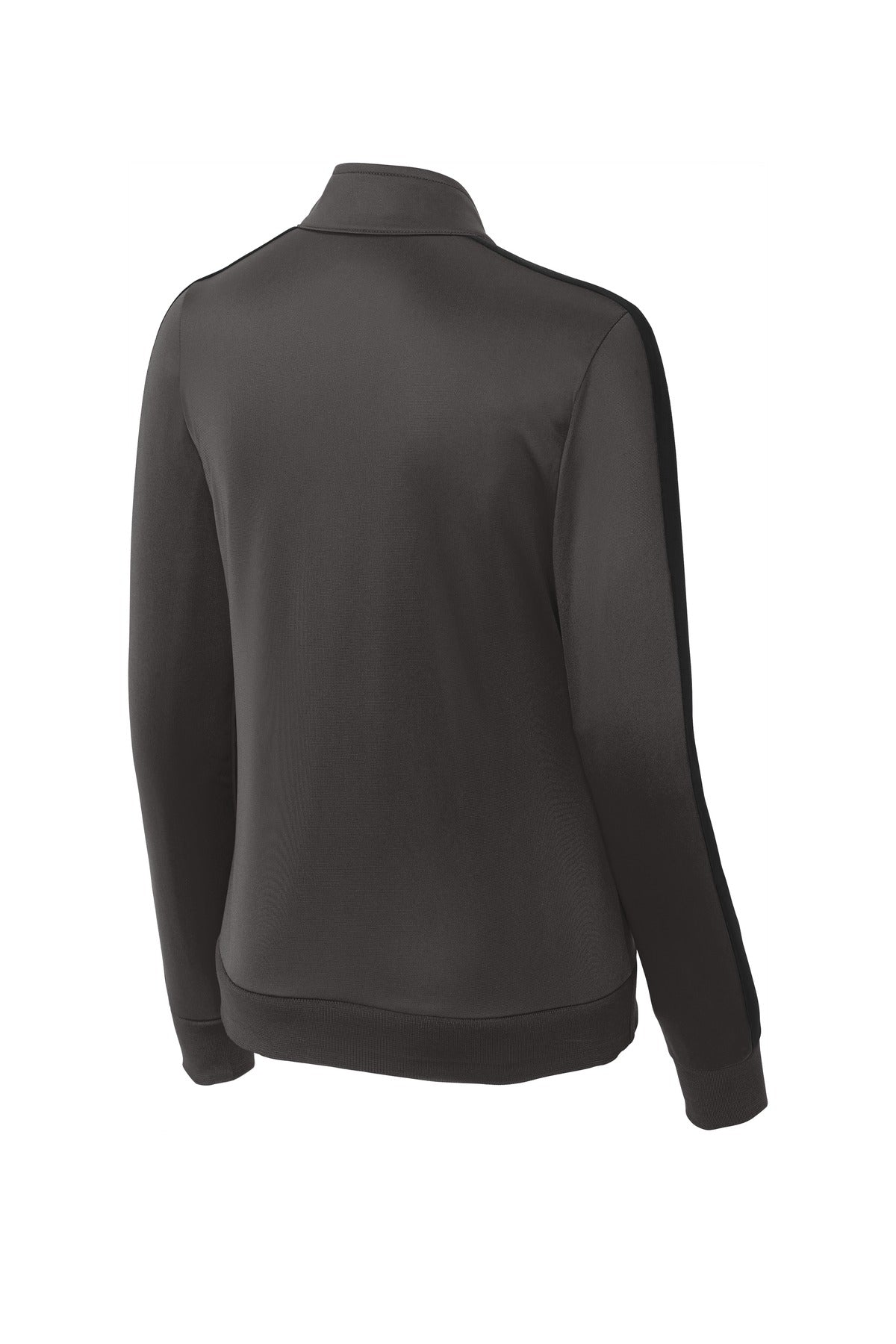 Sport-Tek  Ladies Tricot Sleeve Stripe Track Jacket. LST94