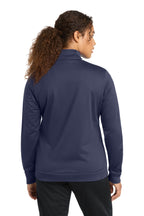 Sport-Tek  Ladies Tricot Sleeve Stripe Track Jacket. LST94