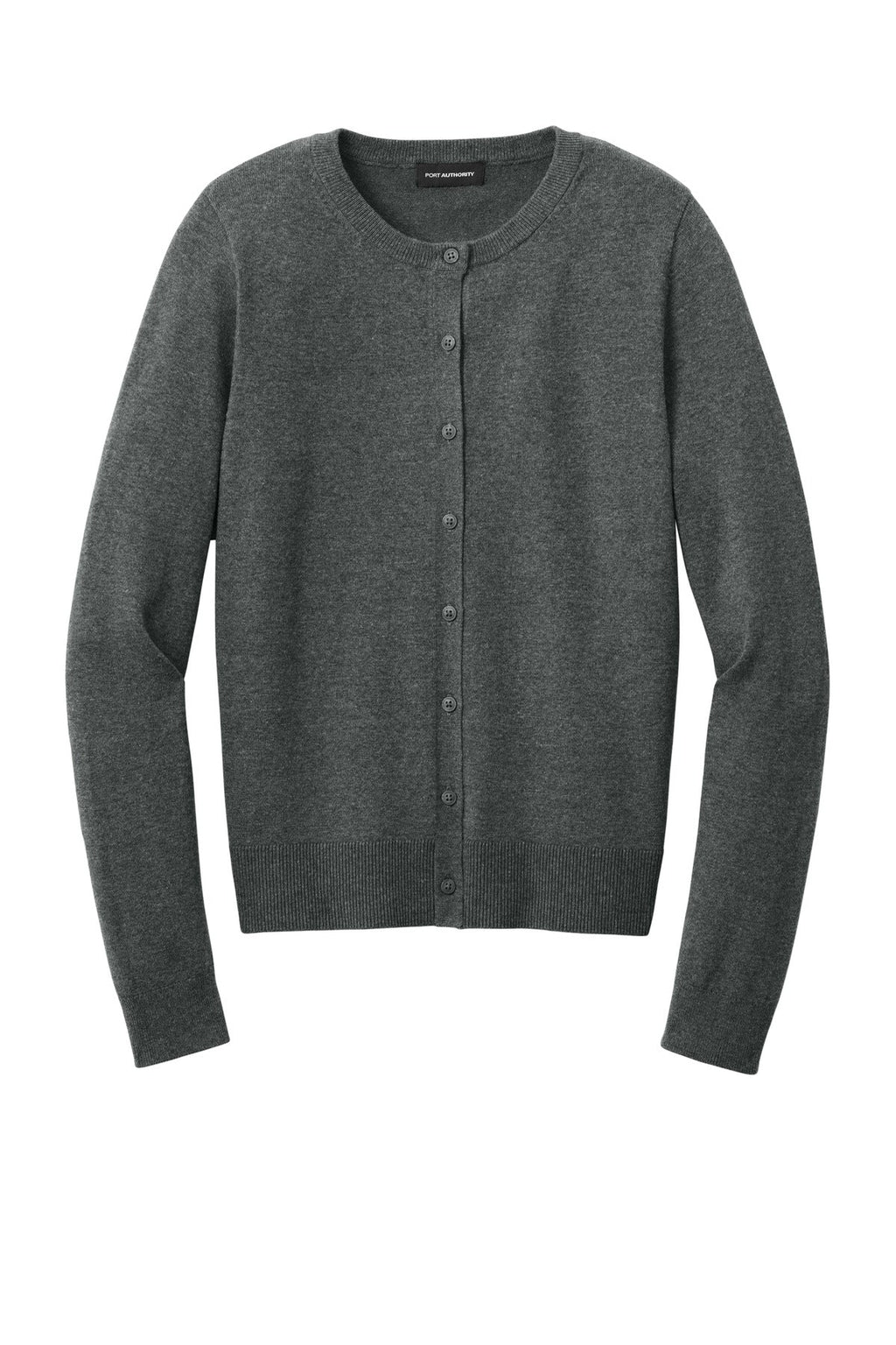 Port Authority Women's Easy Care Crewneck Cardigan Sweater LSW2870
