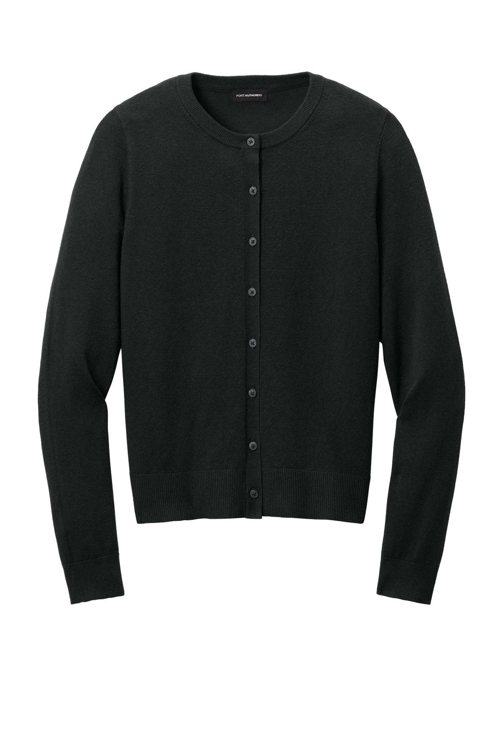 Port Authority Women's Easy Care Crewneck Cardigan Sweater LSW2870