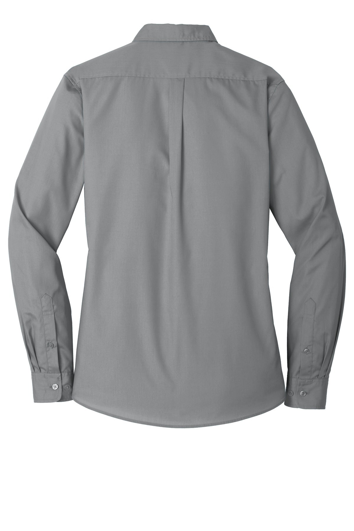 Port Authority Women's Long Sleeve Carefree Poplin Shirt. LW100