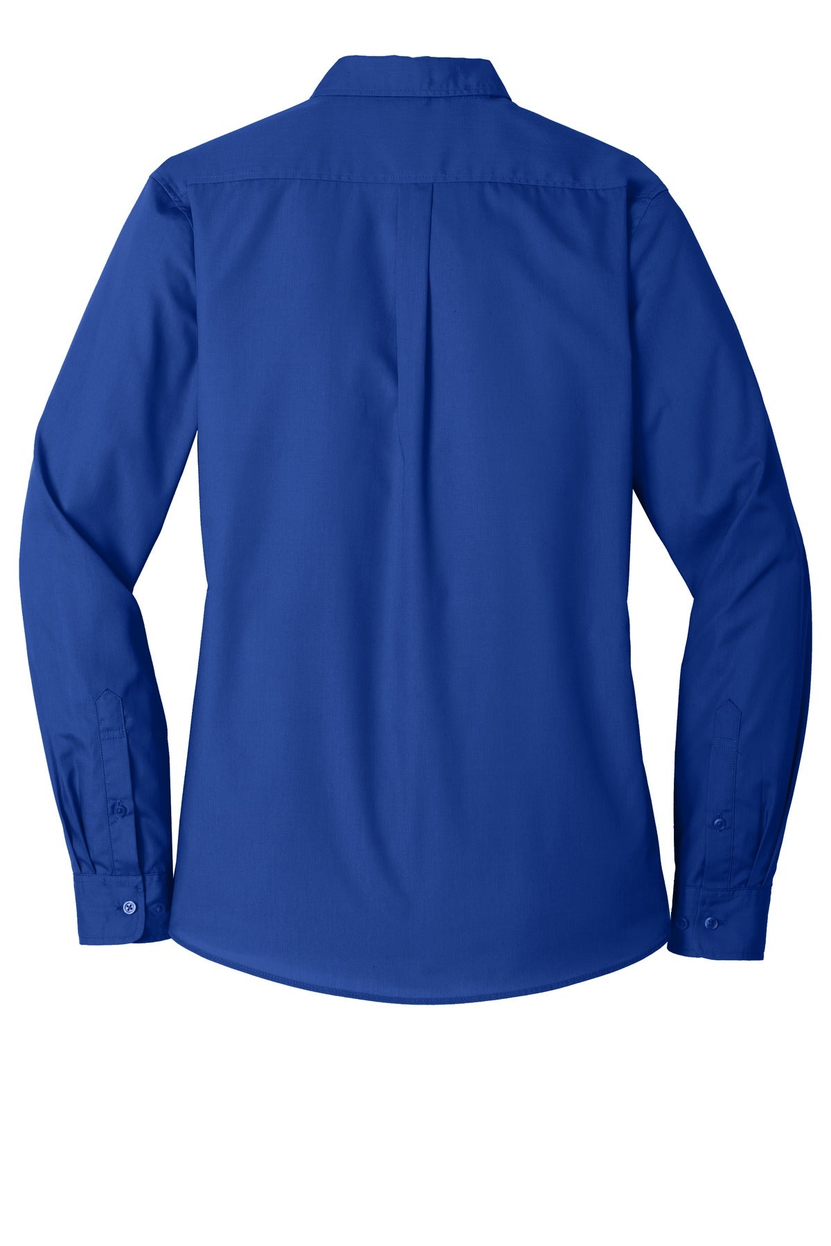 Port Authority Women's Long Sleeve Carefree Poplin Shirt. LW100