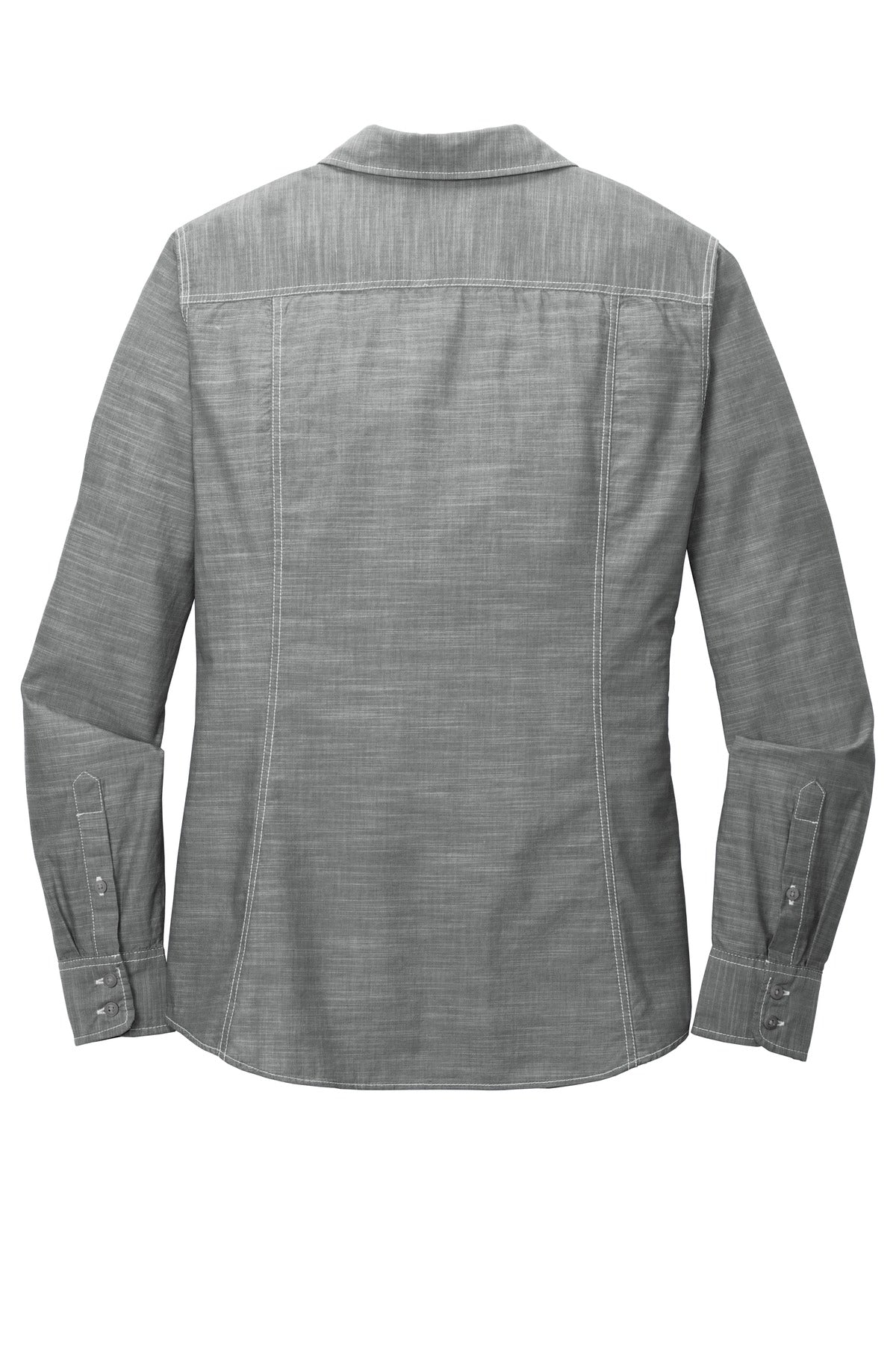 Port Authority Women's Slub Chambray Shirt. LW380