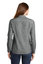 Port Authority Women's Slub Chambray Shirt. LW380