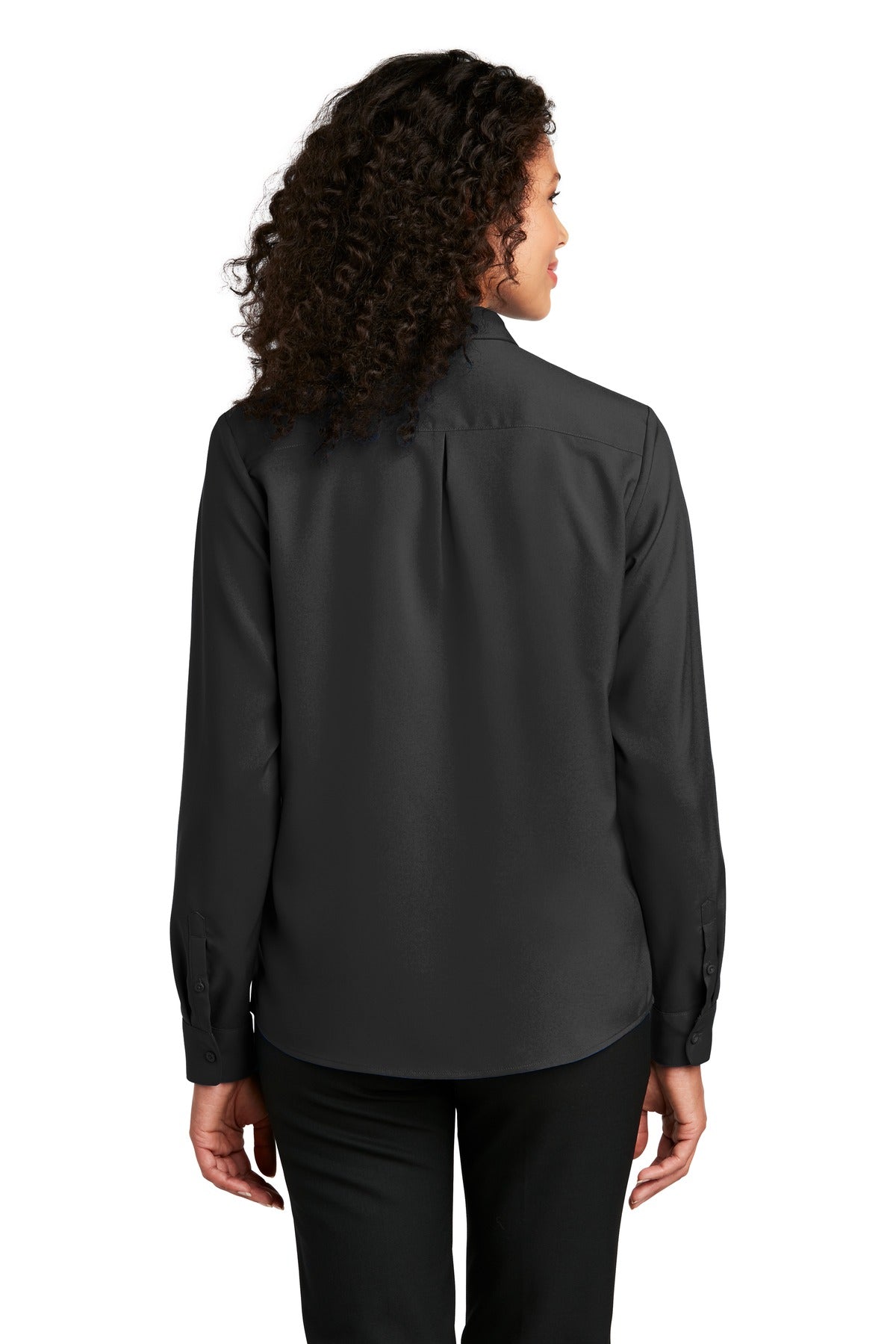 Port Authority Women's Long Sleeve Performance Staff Shirt LW401