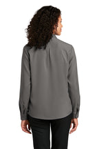 Port Authority Women's Long Sleeve Performance Staff Shirt LW401