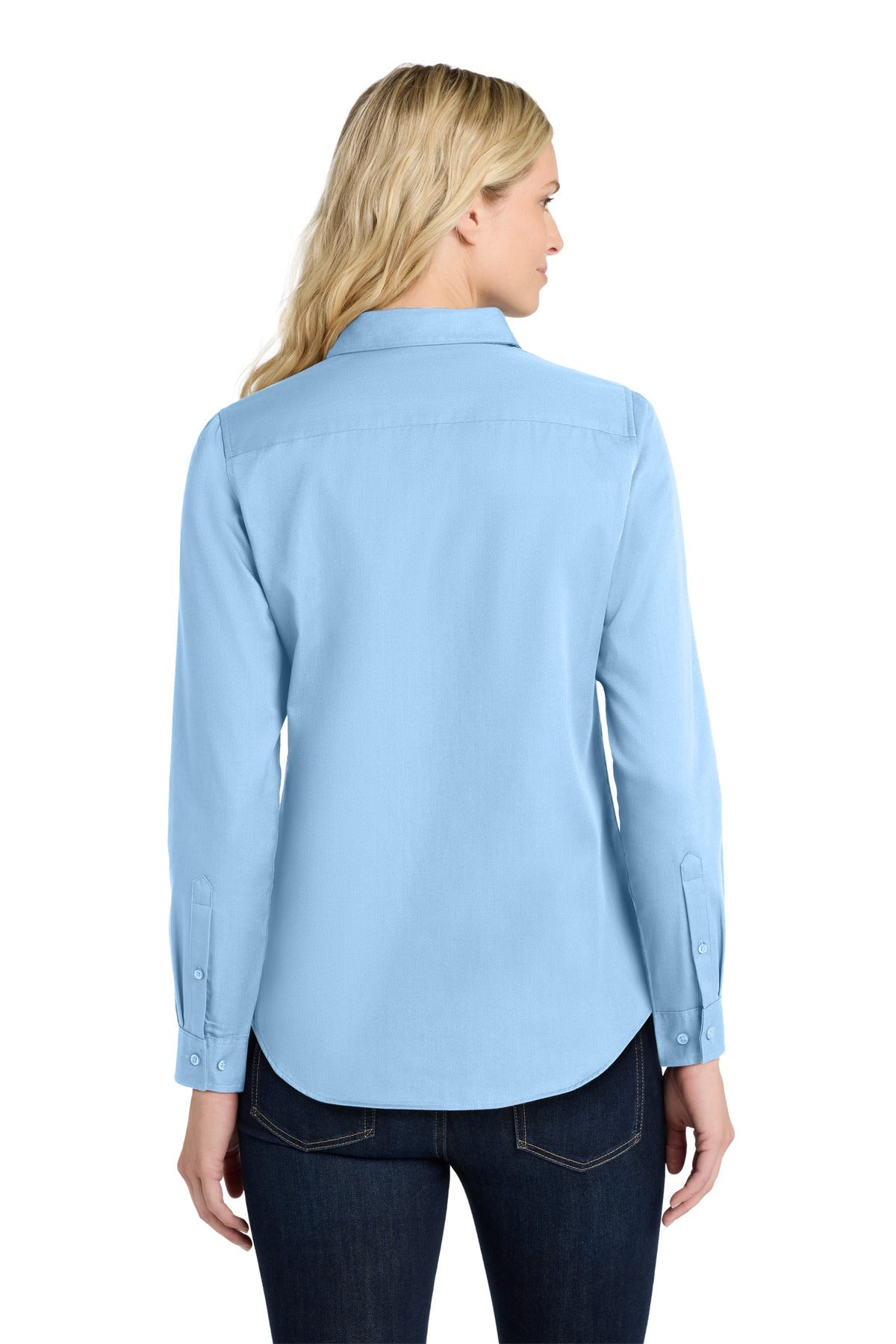 Port Authority Women's Long Sleeve SuperPro ReactTwill Shirt. LW808