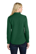 Port Authority Women's Long Sleeve SuperPro ReactTwill Shirt. LW808