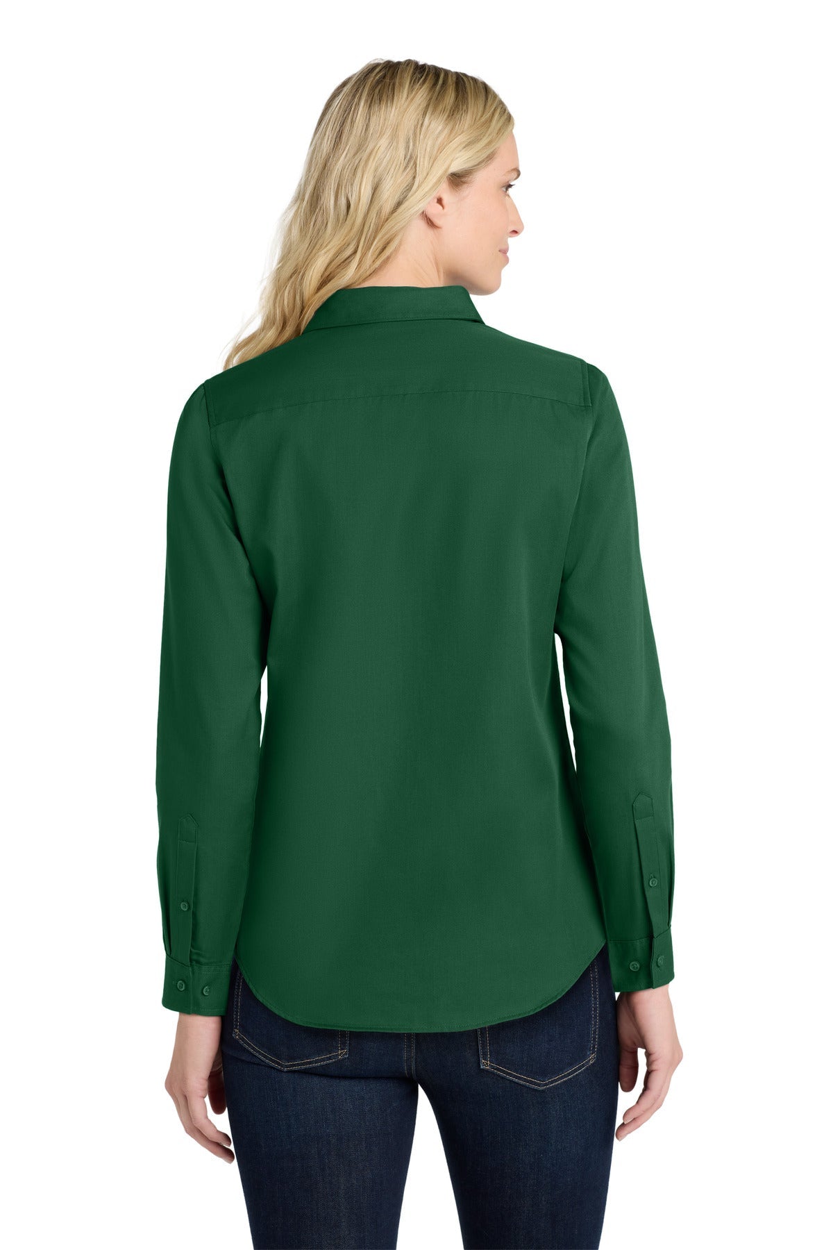 Port Authority Women's Long Sleeve SuperPro ReactTwill Shirt. LW808