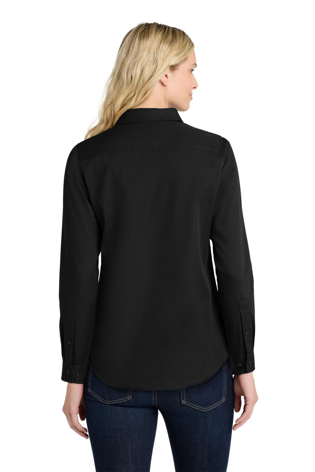 Port Authority Women's Long Sleeve SuperPro ReactTwill Shirt. LW808