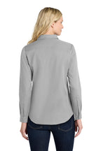 Port Authority Women's Long Sleeve SuperPro ReactTwill Shirt. LW808