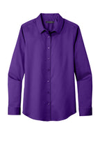 Port Authority Women's Long Sleeve SuperPro ReactTwill Shirt. LW808