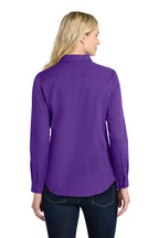 Port Authority Women's Long Sleeve SuperPro ReactTwill Shirt. LW808