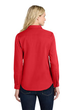 Port Authority Women's Long Sleeve SuperPro ReactTwill Shirt. LW808