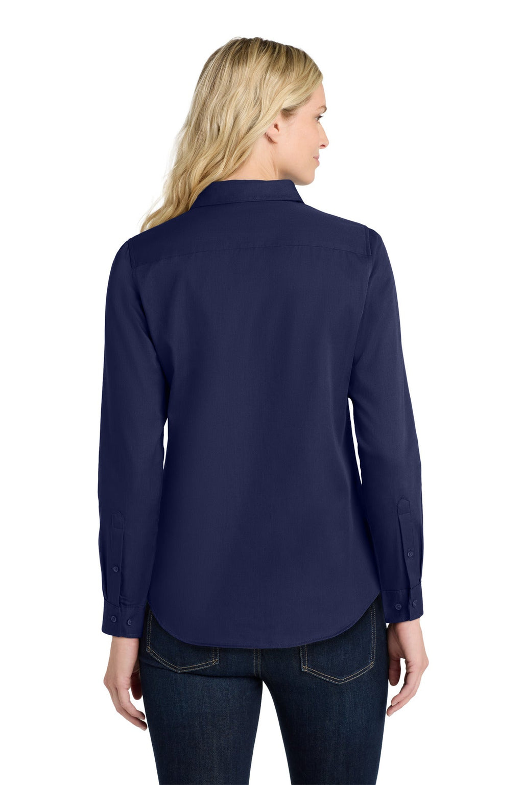 Port Authority Women's Long Sleeve SuperPro ReactTwill Shirt. LW808