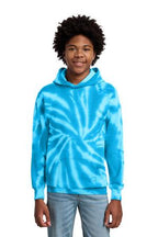 Port & Co Youth Tie-Dye Pullover Hooded Sweatshirt. PC146Y