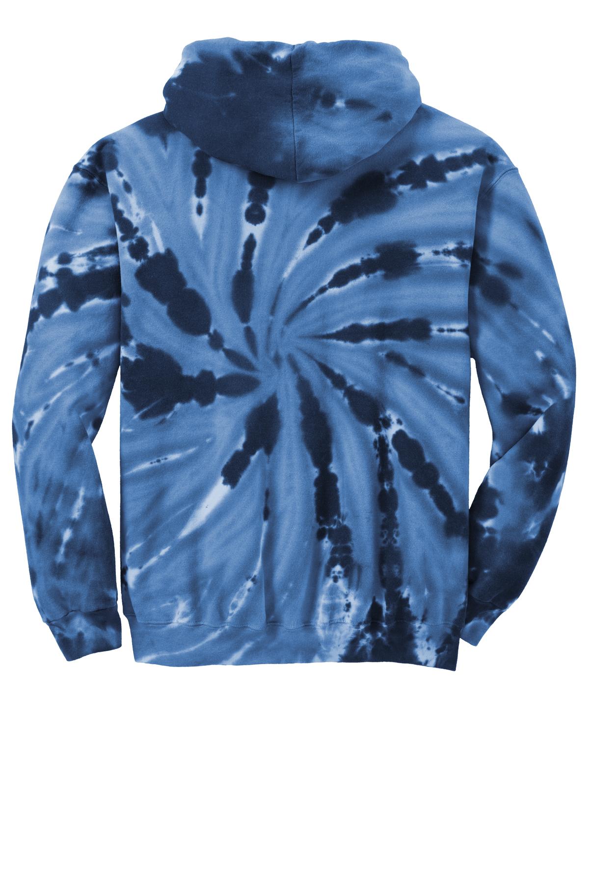 Port & Co Youth Tie-Dye Pullover Hooded Sweatshirt. PC146Y