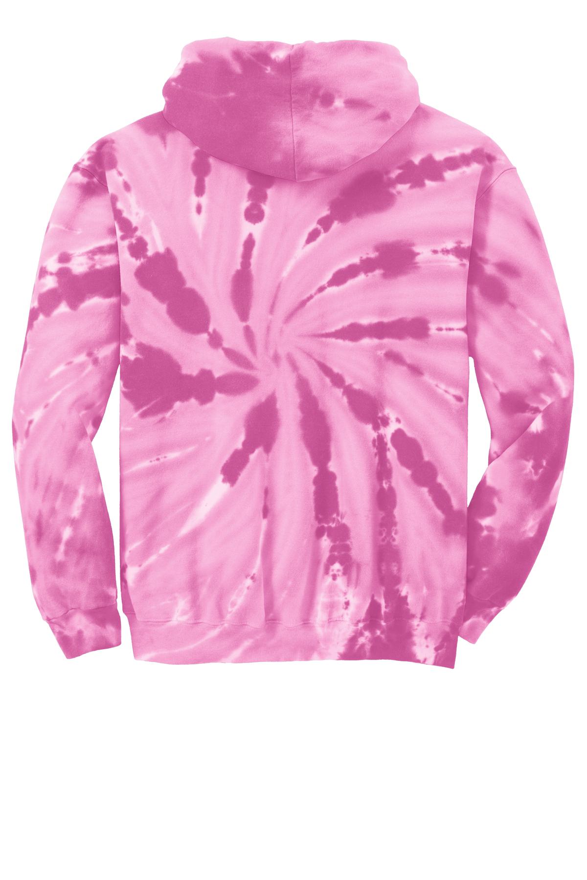 Port & Co Youth Tie-Dye Pullover Hooded Sweatshirt. PC146Y