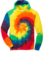 Port & Co Youth Tie-Dye Pullover Hooded Sweatshirt. PC146Y