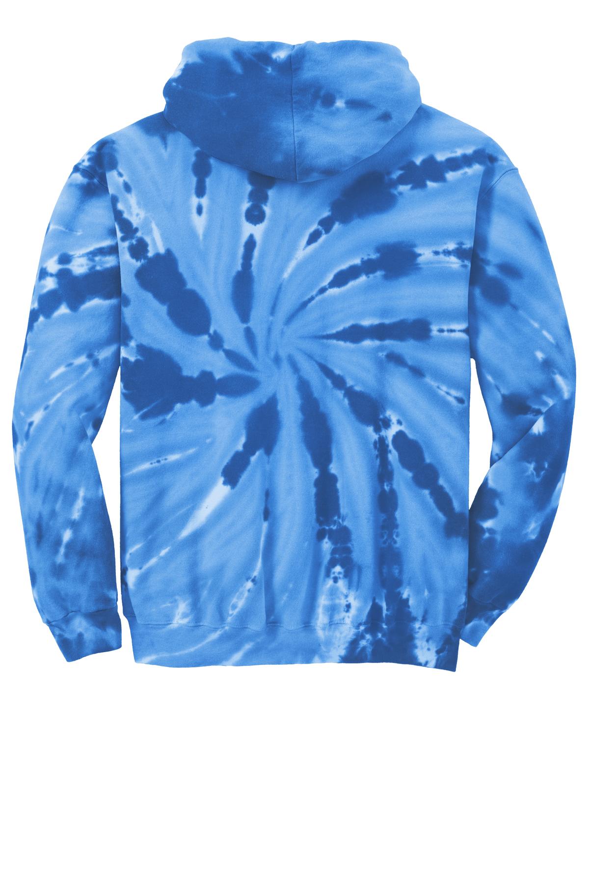 Port & Co Youth Tie-Dye Pullover Hooded Sweatshirt. PC146Y