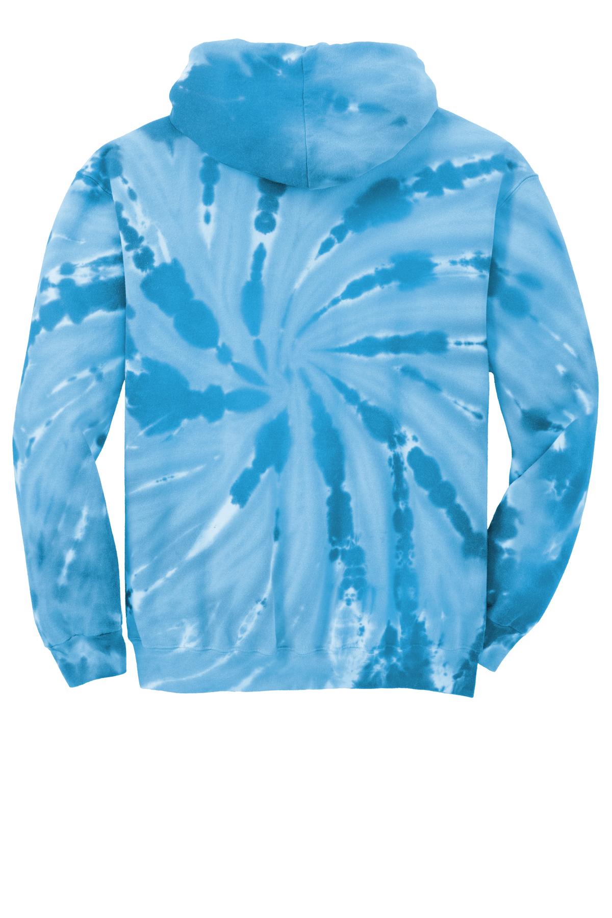 Port & Co Youth Tie-Dye Pullover Hooded Sweatshirt. PC146Y