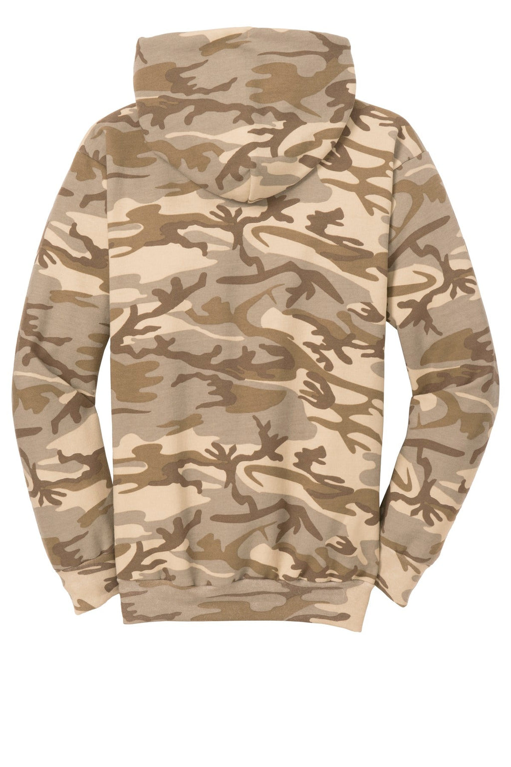 Port & Co Core Fleece Camo Pullover Hooded Sweatshirt. PC78HC