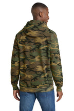 Port & Co Core Fleece Camo Pullover Hooded Sweatshirt. PC78HC