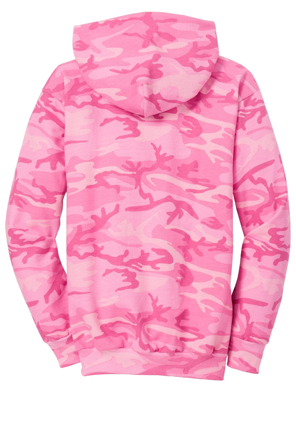 Port & Co Core Fleece Camo Pullover Hooded Sweatshirt. PC78HC