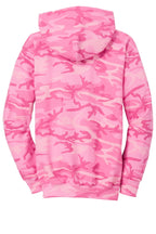 Port & Co Core Fleece Camo Pullover Hooded Sweatshirt. PC78HC