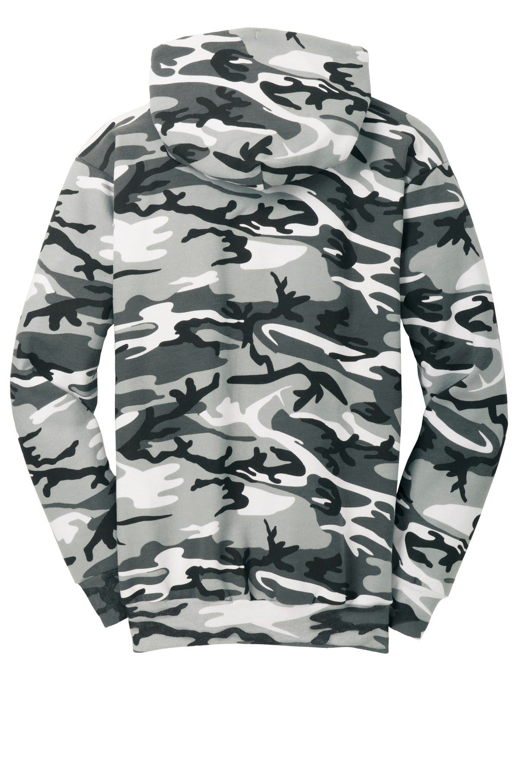 Port & Co Core Fleece Camo Pullover Hooded Sweatshirt. PC78HC