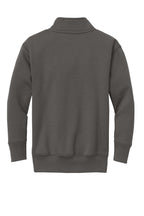 Port & Co Youth Core Fleece 1/4-Zip Pullover Sweatshirt PC78YQ
