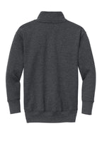 Port & Co Youth Core Fleece 1/4-Zip Pullover Sweatshirt PC78YQ