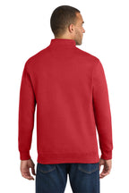 Port & Co Fan Favorite Fleece 1/4-Zip Pullover Sweatshirt. PC850Q