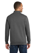 Port & Co Fan Favorite Fleece 1/4-Zip Pullover Sweatshirt. PC850Q