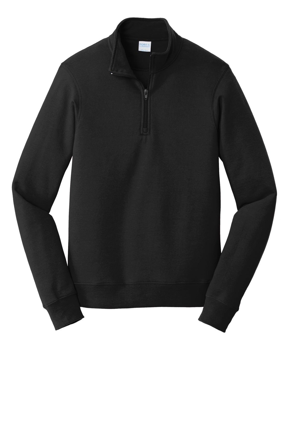 Port & Co Fan Favorite Fleece 1/4-Zip Pullover Sweatshirt. PC850Q