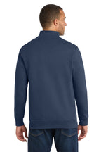 Port & Co Fan Favorite Fleece 1/4-Zip Pullover Sweatshirt. PC850Q