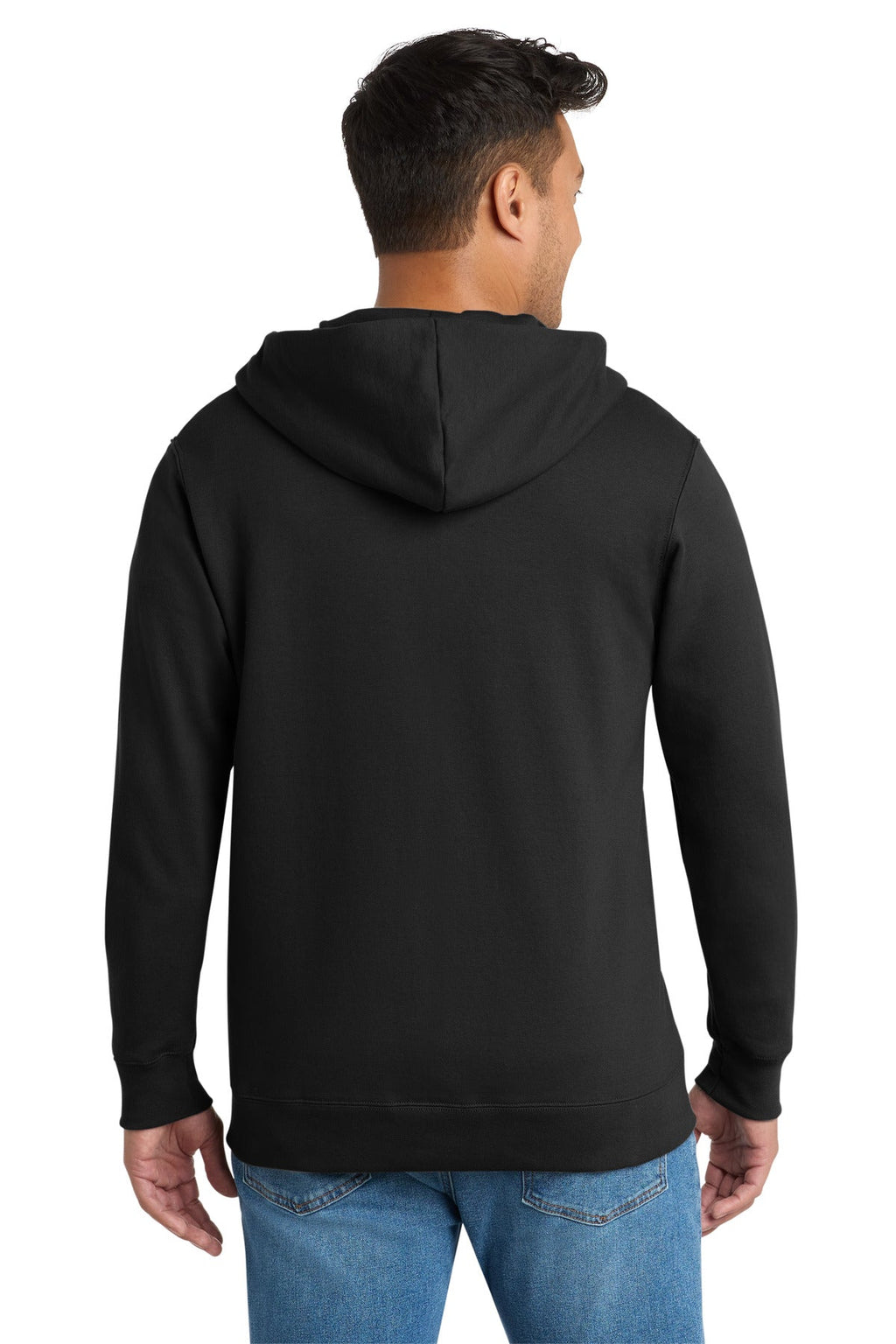 Port & Co Fan Favorite Fleece Full-Zip Hooded Sweatshirt. PC850ZH