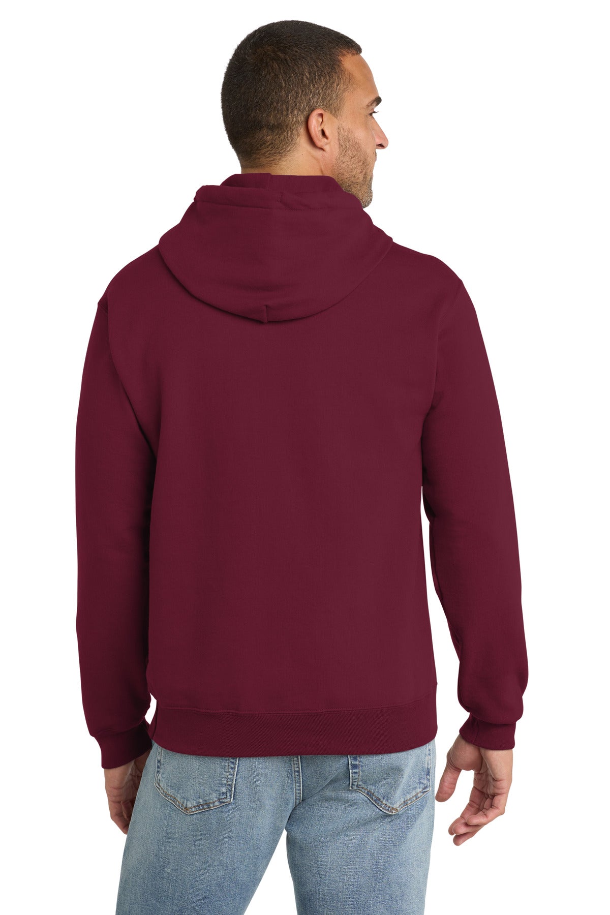 Port & Co Essential Fleece Pullover Hooded Sweatshirt.  PC90H