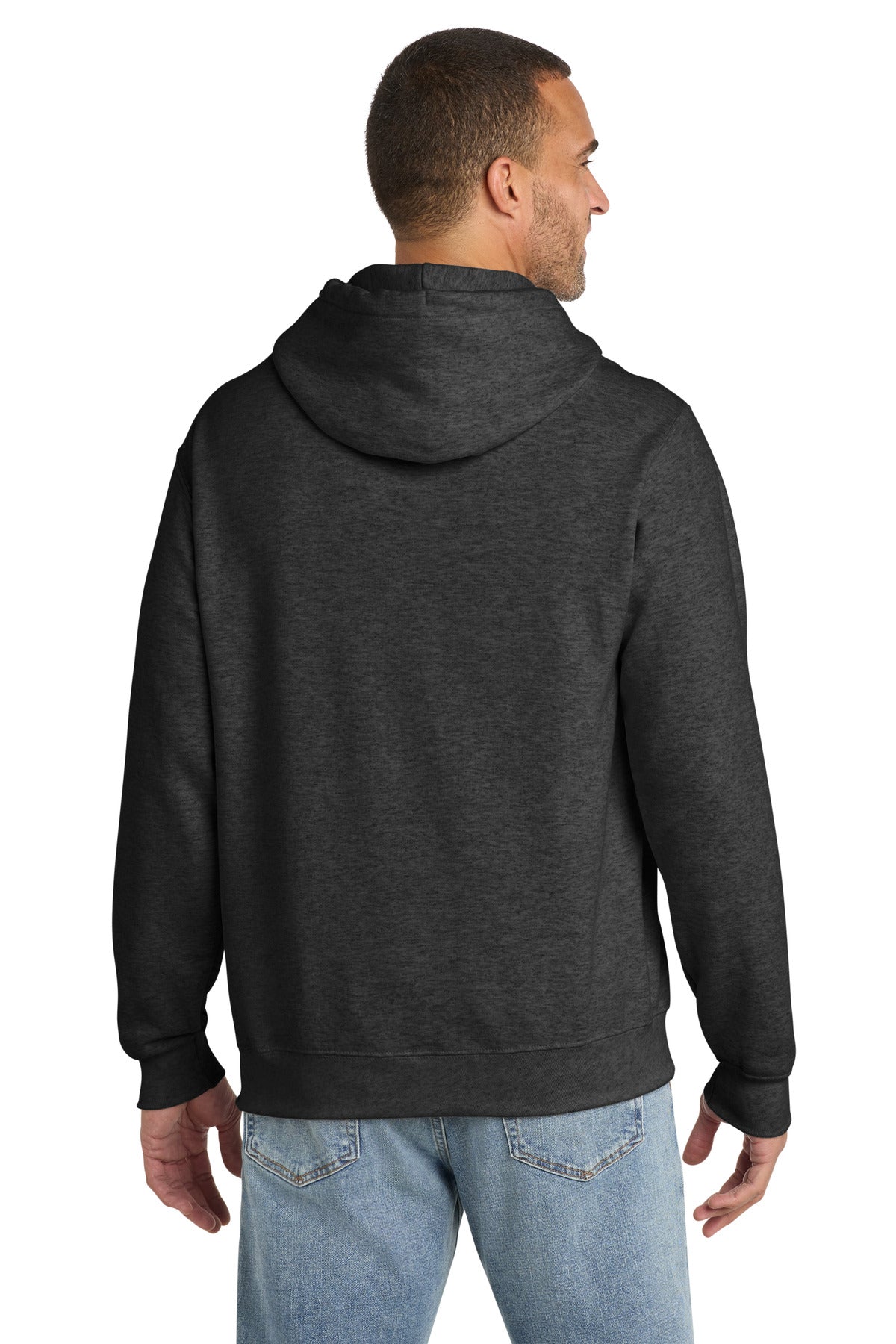 Port & Co Essential Fleece Pullover Hooded Sweatshirt.  PC90H